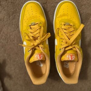 Nike Kids Yellow Sneakers